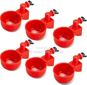 Gravity Enabled Automatic Chicken Drinker Cups