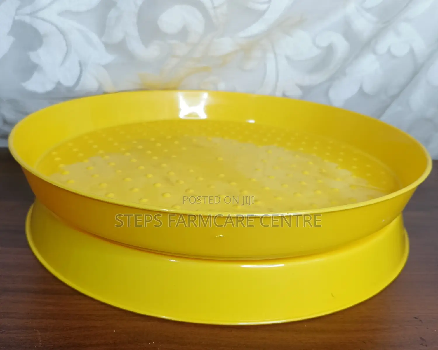 Yellow Day Old Chick Feeding Trays