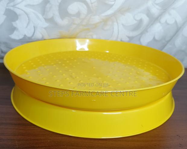 Yellow Day Old Chick Feeding Trays - thumbnail 3