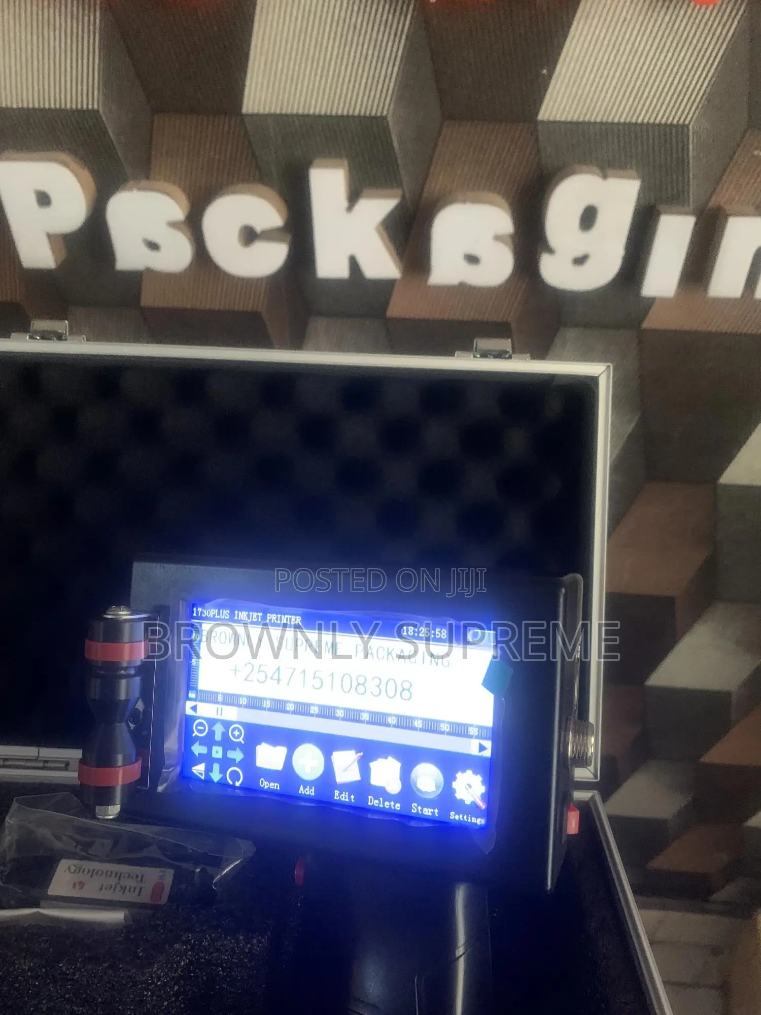 Automatic Handheld MFG and Exp Date Coding Machine