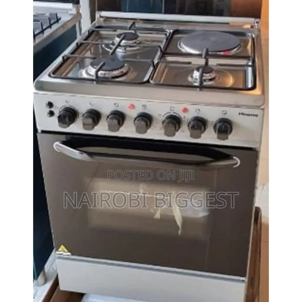 Hisense 3+1 Gas  60×60 Standing Cooker