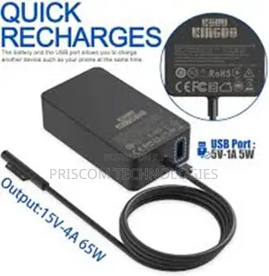 Original Microsoft Surface Magnetic 65W 15V 4A Adapter