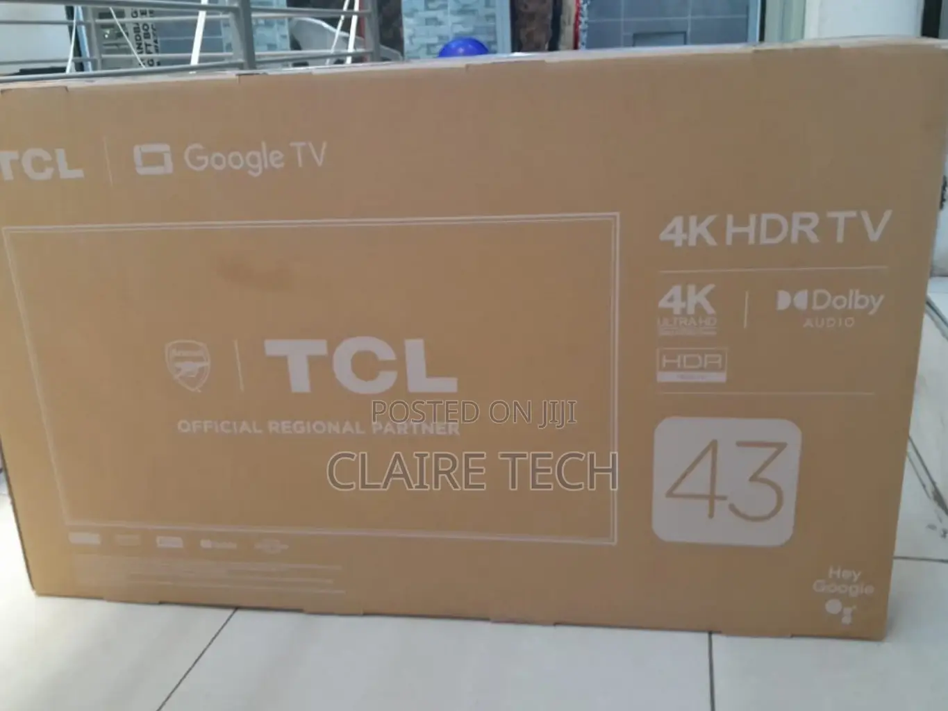 43 Inches 4khdrtv Google Tv Ultra Hd Frameless Tv