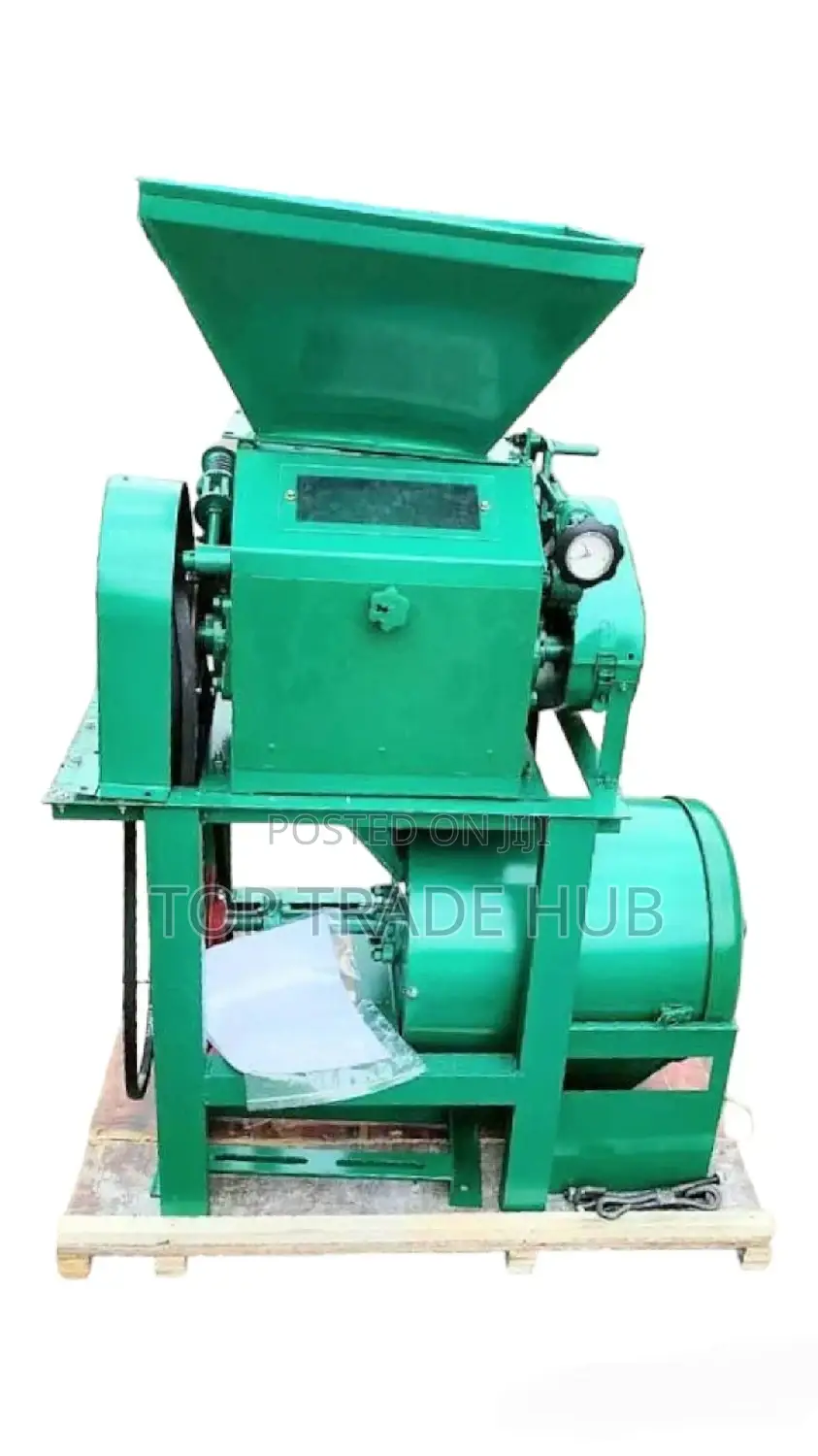 Heavy-Duty 6fy-35 Roller Mill 10hp Plus Precrusher 5hp