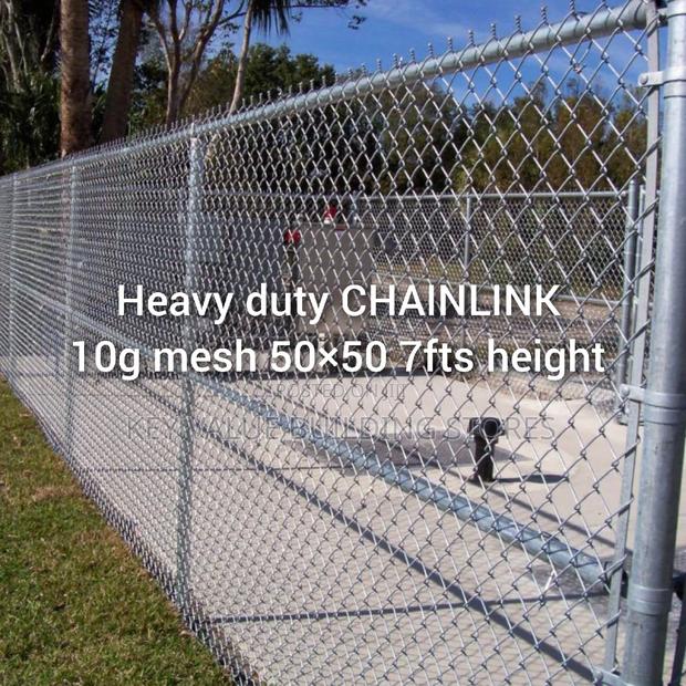 Heavy Duty Chainlink 10g Mesh 50×50 7fts