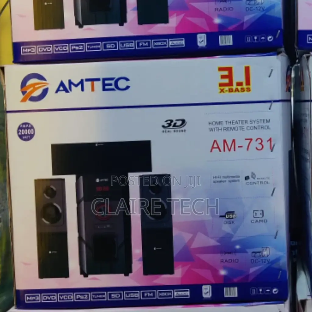 3.1CH Amtec AM -731 Home Theater System