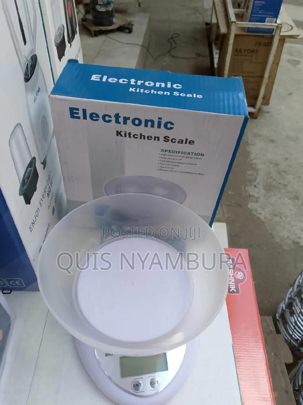 Electronic Kitchen Scale 5kg With Bowl. - thumbnail 3
