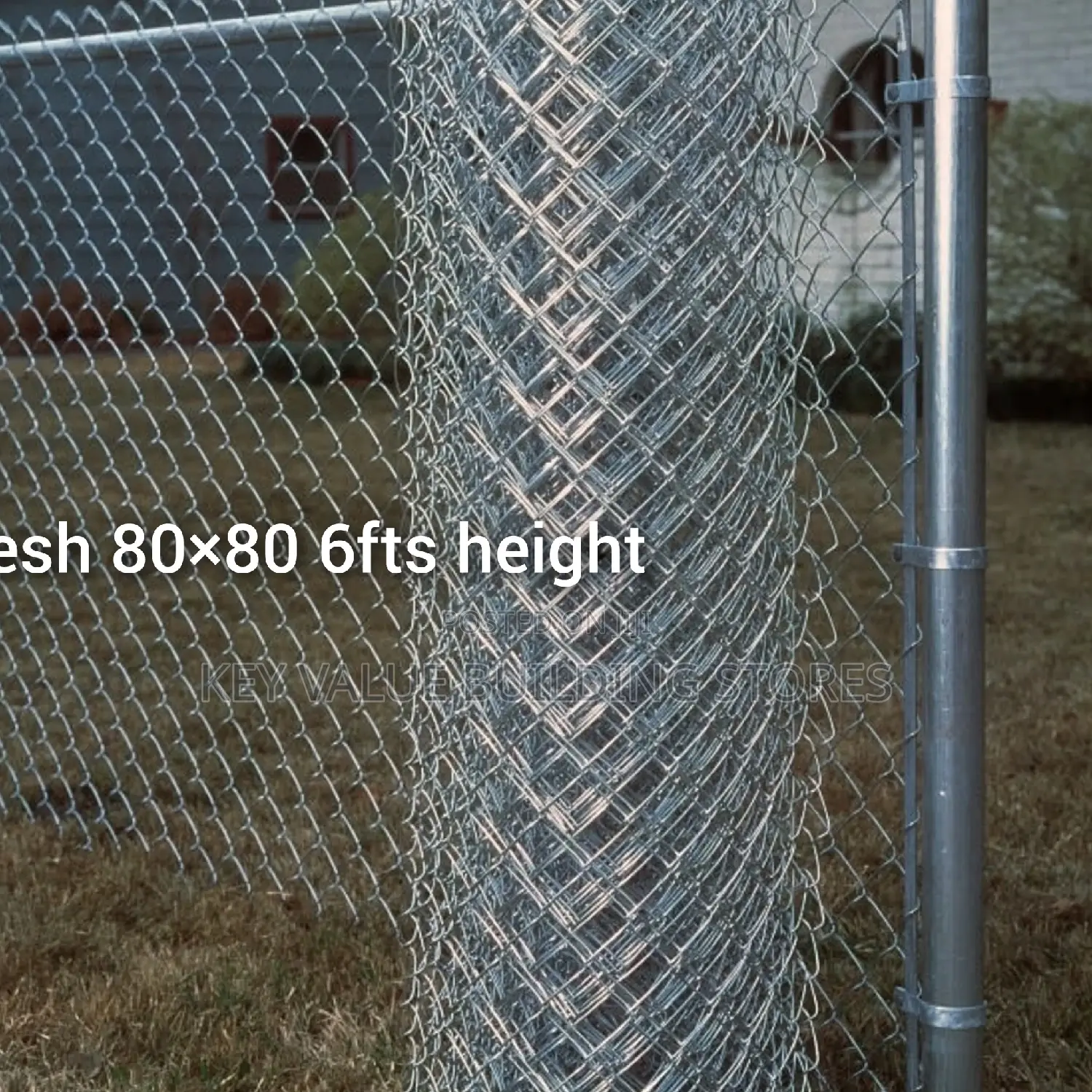 11g Wire Fencing Chainlink Mesh 80×80 6fts