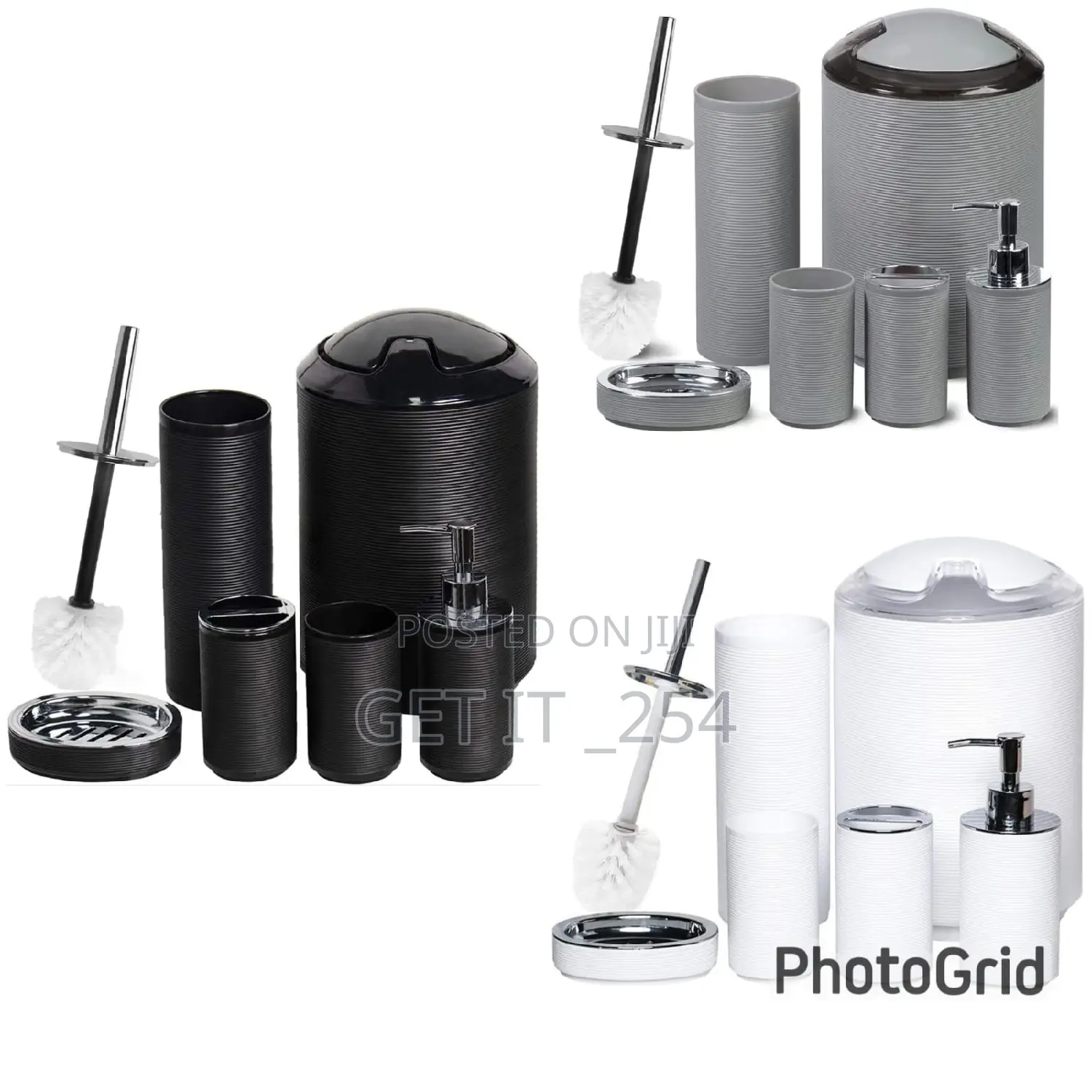 6pcs Bathroom Accessories Set