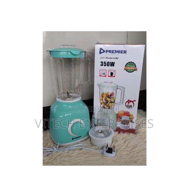 Premier 2 In 1 Blender With Grinder Unbreakable Jar 1.5L - main view