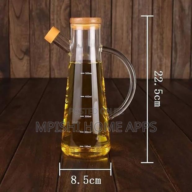 Oil Jar With Bamboo Lid 560ml - thumbnail 2