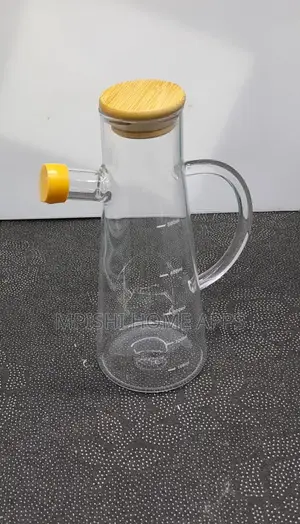 Oil Jar With Bamboo Lid 560ml