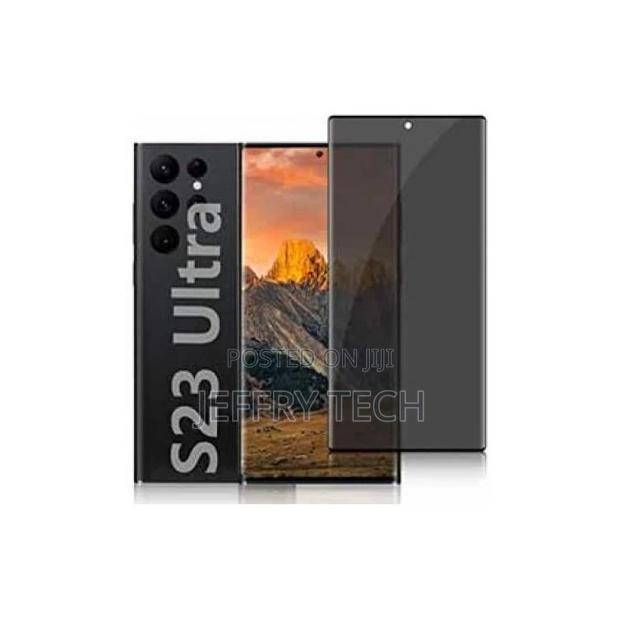 Samsung Galaxy S23 Ultra Ceramics Curved Privacy Solid Prote - main view