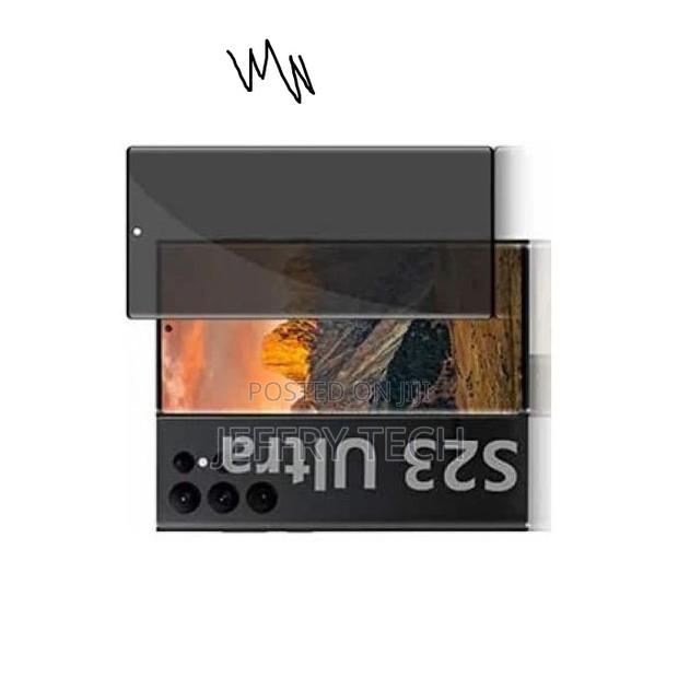 Samsung Galaxy S23 Ultra Ceramics Curved Privacy Solid Prote - thumbnail 2