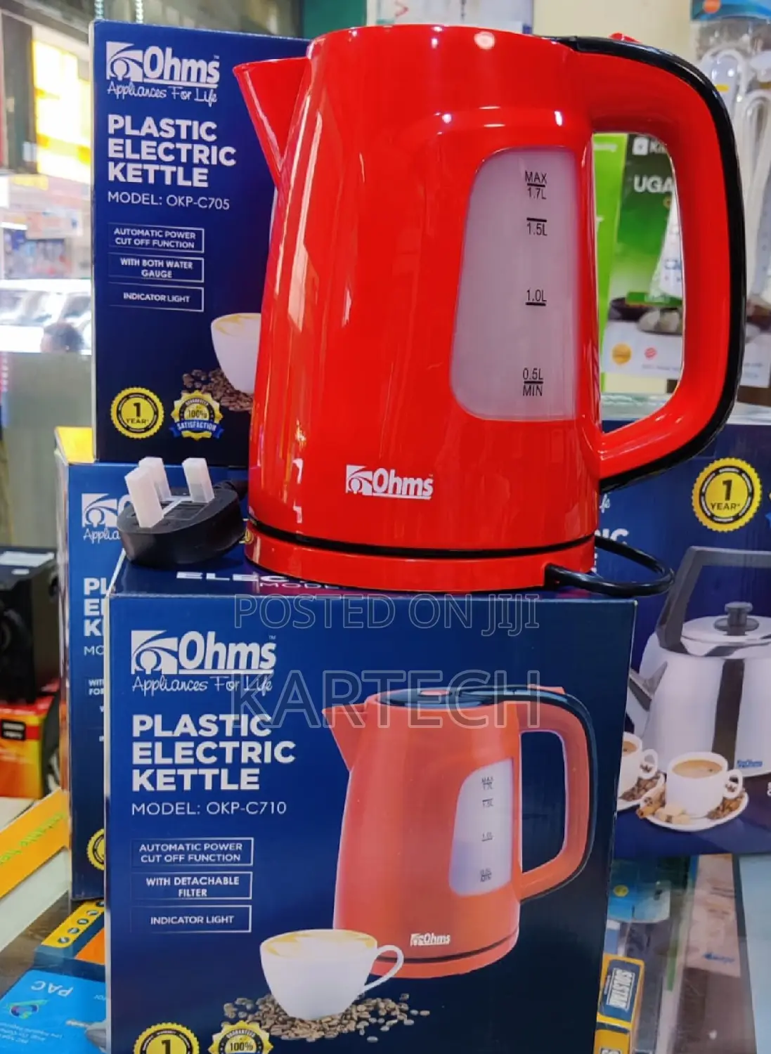 Ohms C705 Cordless Kettle