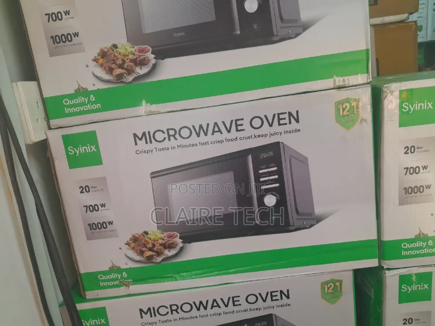 Syinix Microwave With Grill 20L
