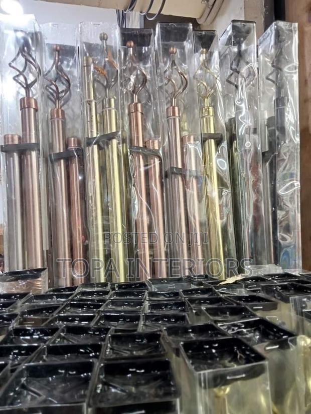 Readymade 2m Single Curtain Rods Imported Curtain Rod Sets