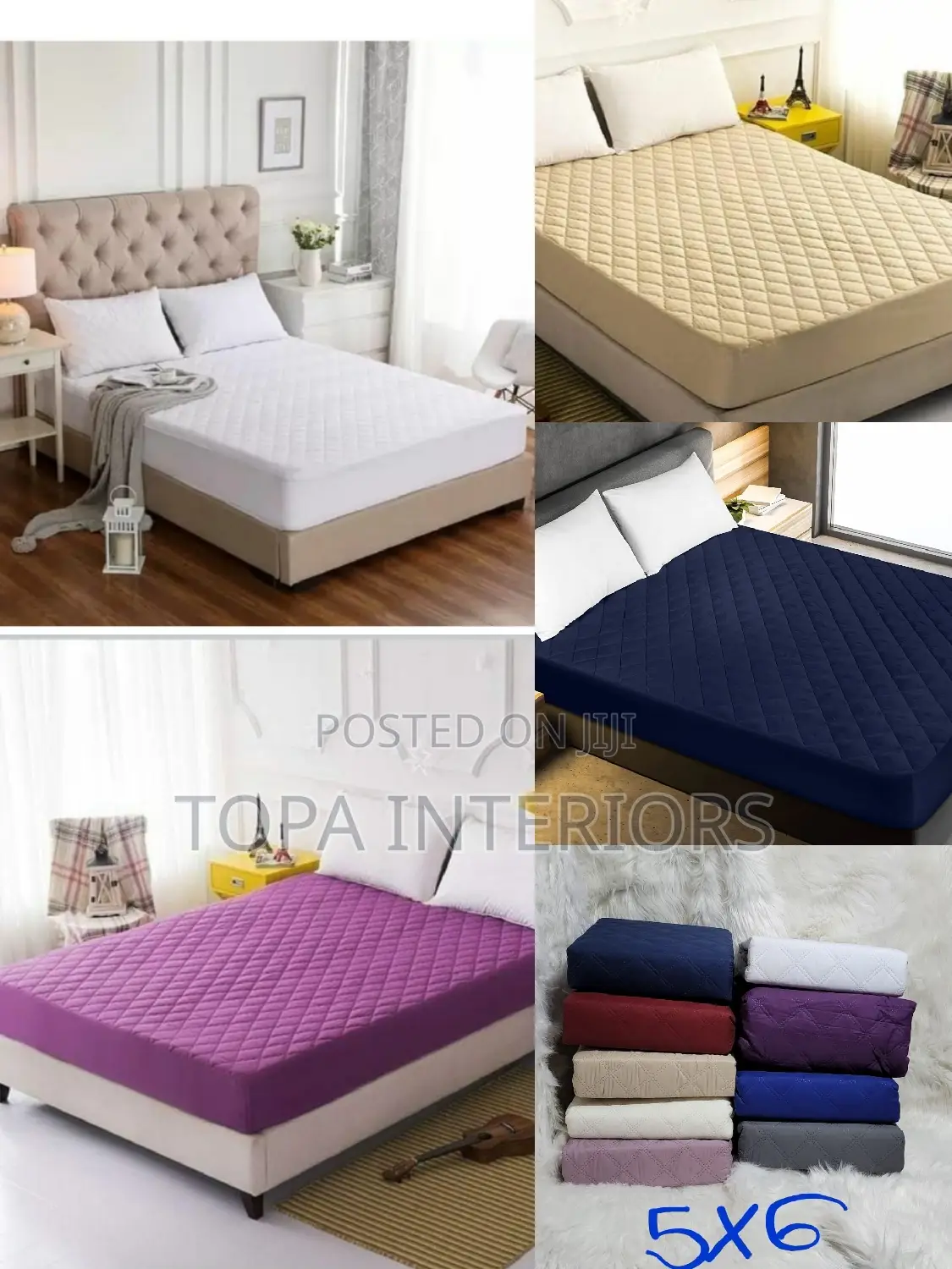 5by6 Fitted Waterproof Mattress Protectors Mattress Covers