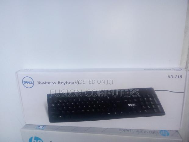 Dell Wired Keyboard – Black KB-218