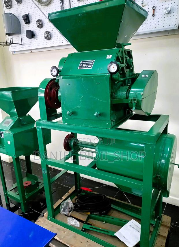 Roller Mill 10hp6fy-20 Precrusher 5hp With Motor Starter - main view