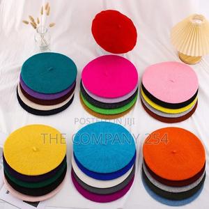 WZCX 2019 New Solid Color Korean Version Autumn Winter Beret - thumbnail 2