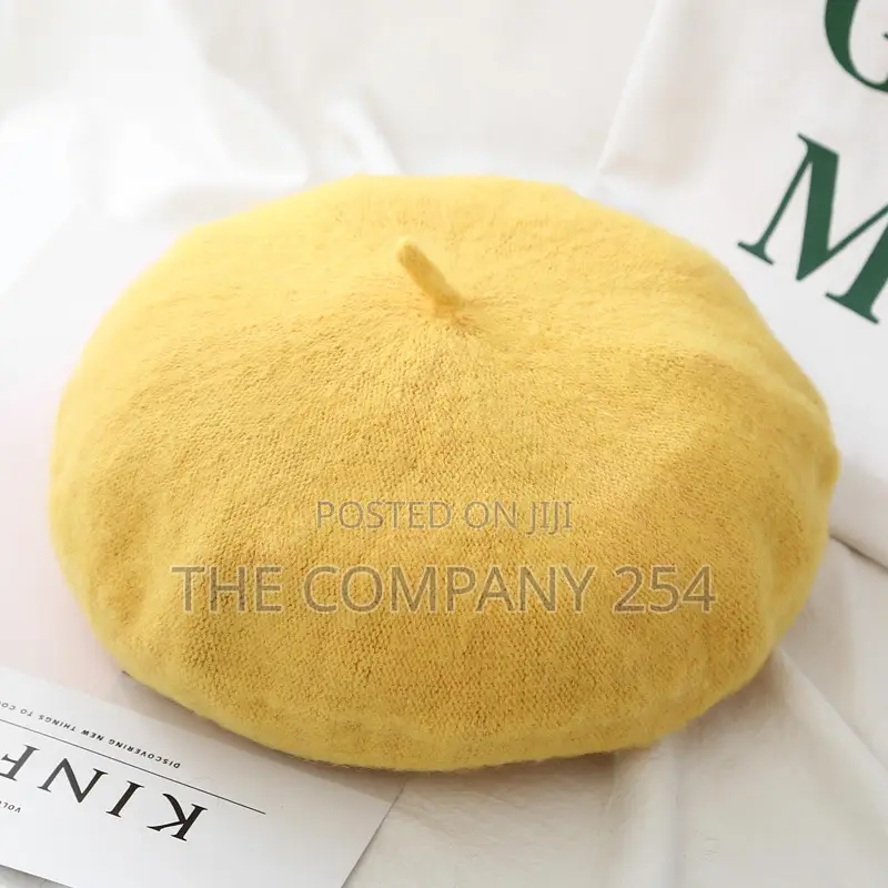 Women Wool Berets French Artist Style Warm Winter Beanie