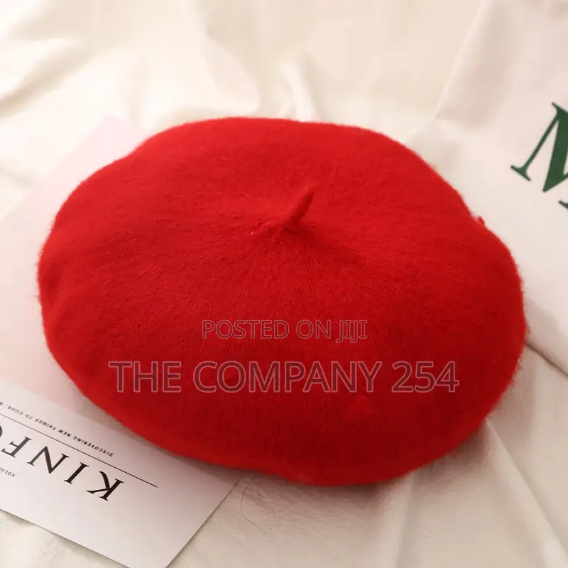 Women Wool Berets French Artist Style Warm Winter Beanie