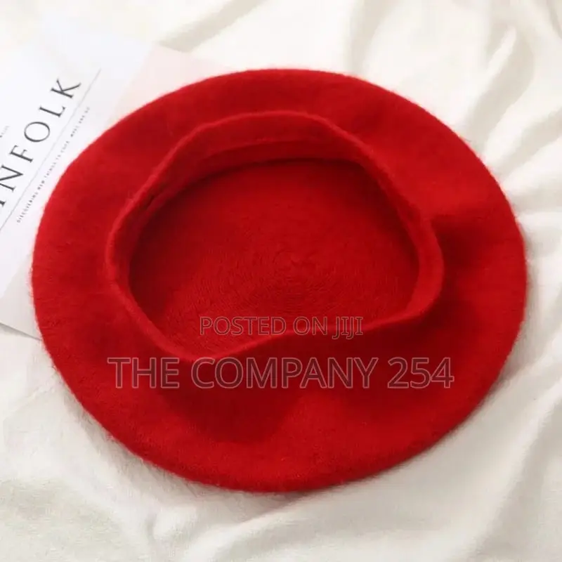 Women Wool Berets French Artist Style Warm Winter Beanie