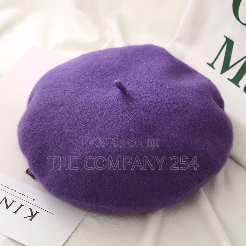 Women Wool Berets French Artist Style Warm Winter Beanie