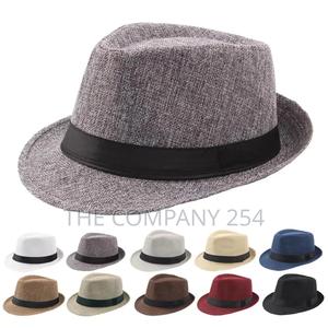 Fedora Hat Wide Brim Panama Cap Boater - thumbnail 2