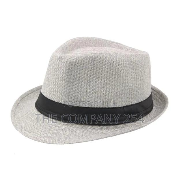 Fedora Hat Wide Brim Panama Cap Boater - thumbnail 3
