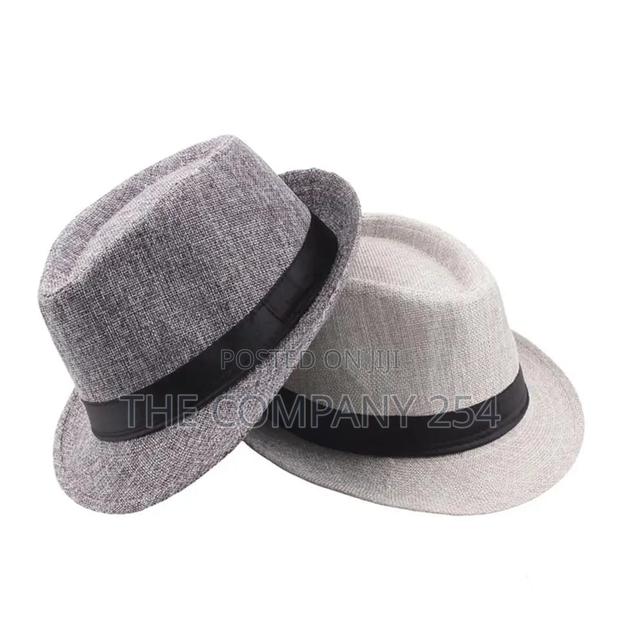 Fedora Hat Wide Brim Panama Cap Boater - thumbnail 4