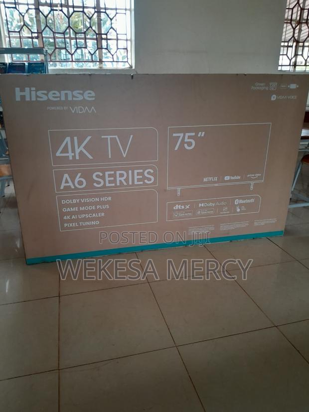 Hisense 75 Inch Uhd Smart Android, Frameless Tv A7 Series - main view