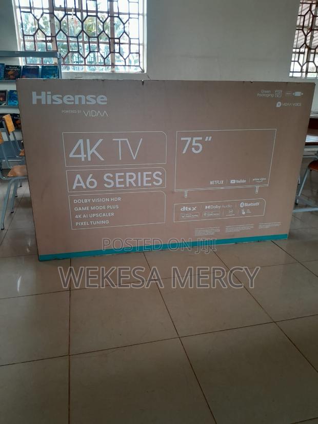 Hisense 75 Inch Uhd Smart Android, Frameless Tv A7 Series - thumbnail 2
