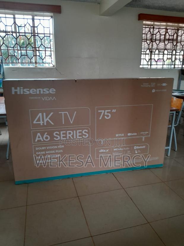 Hisense 75 Inch Uhd Smart Android, Frameless Tv A7 Series - thumbnail 3