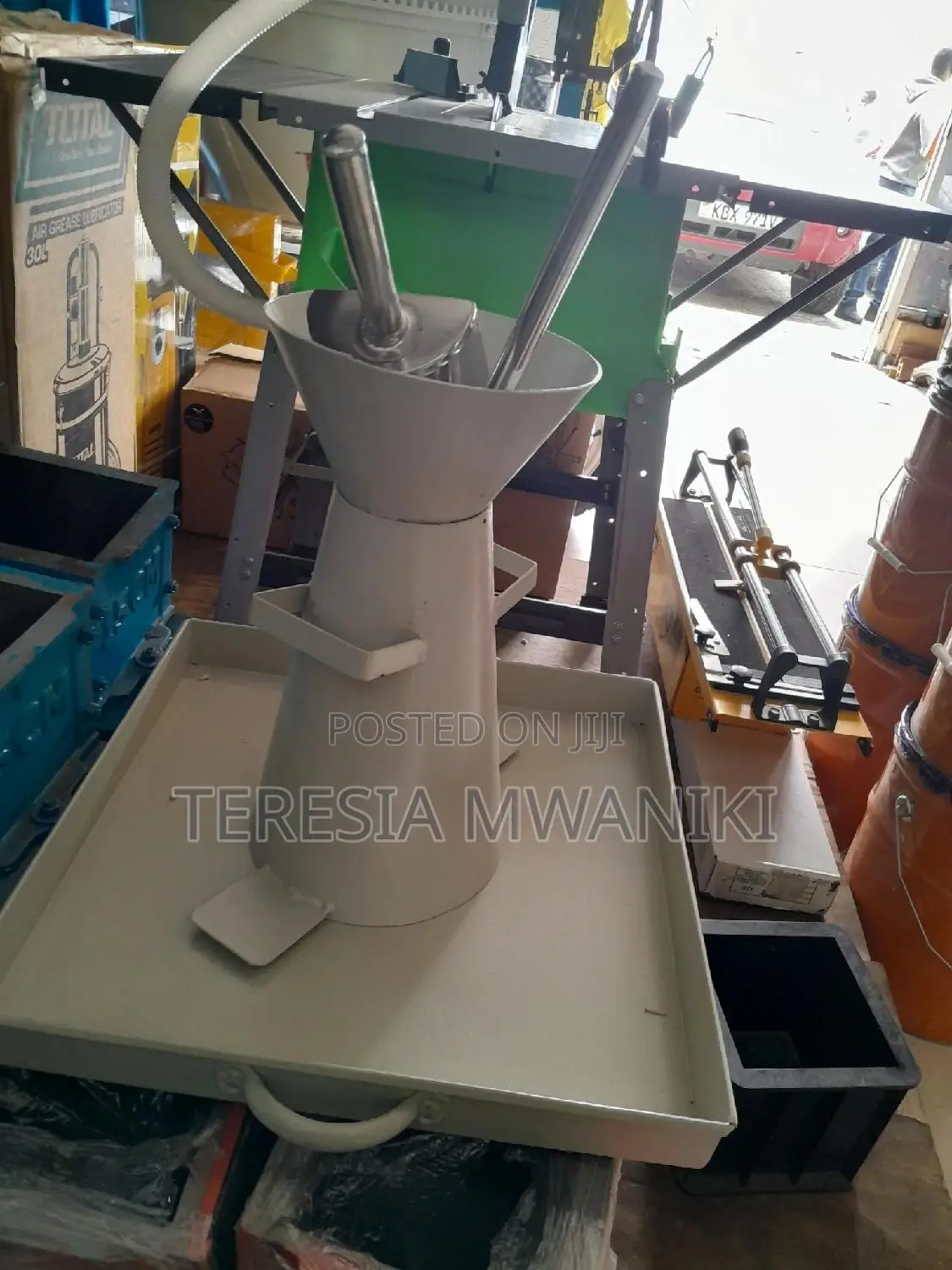Slump Cone Concrete Test Complete Set