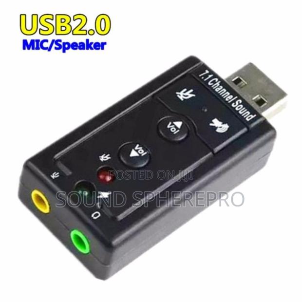 7.1 Usb Soundcard - main view