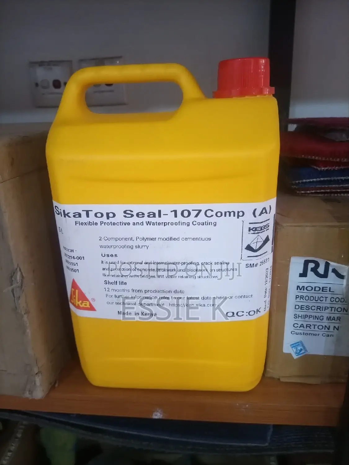 Sikatop Seal 107/Concrete Waterproofing.