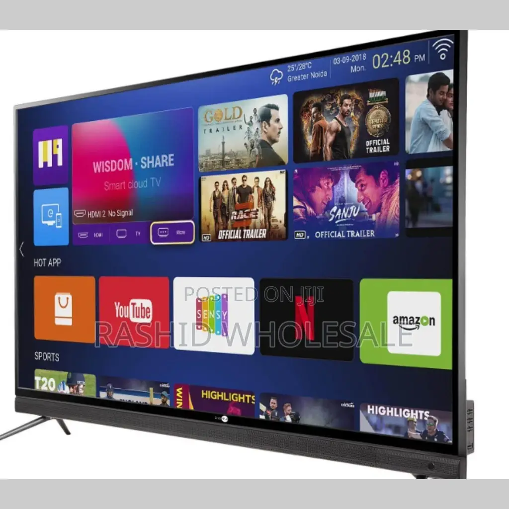"*43 Inch Vitron TV Affordable Smart TV. Bluetooth