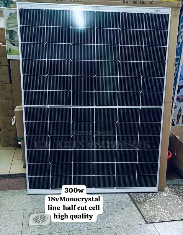 Monocrystalline Solar Half-Cut Cell Quality Panel 300w 18v - main view