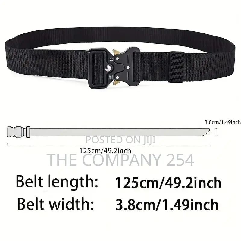 Quick Release Tactical Belt