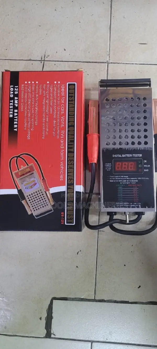 Digital Battery Tester
