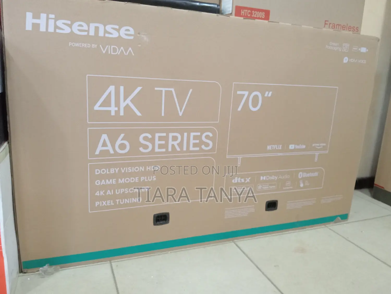 70" Hisense Smart Uhd A6 Tv