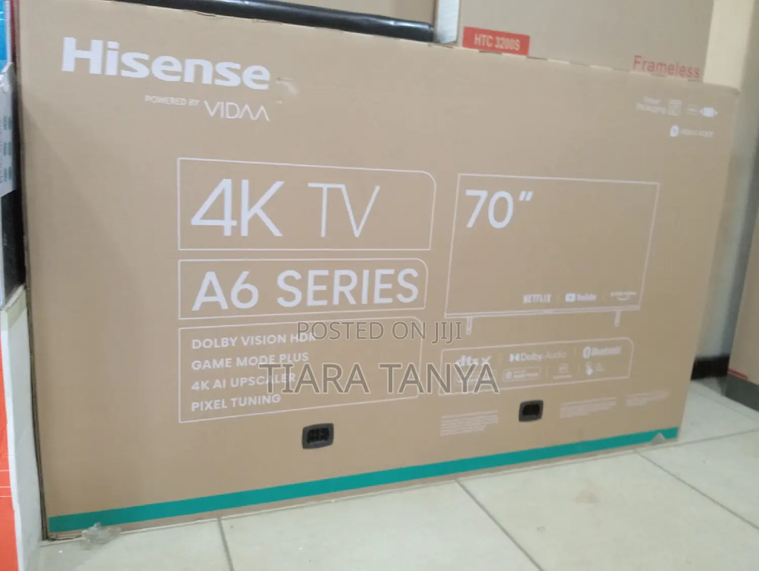 70" Hisense Smart Uhd A6 Tv