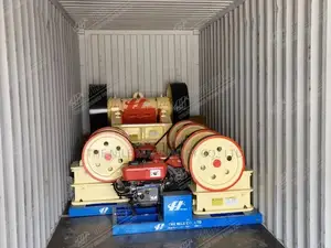 PE150*250 Diesel Jaw Crusher Tracked Mobile Crushing Machine