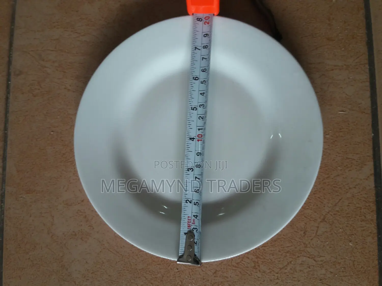 Ceramic Side Plate/6pc Side Plate/Side Plate 20cm Diameter