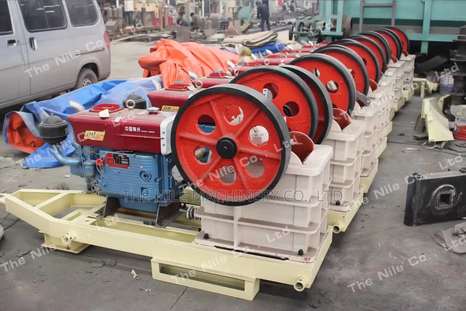 1-3 T/H Rock Crushing Machine Stone Jaw Crushers PE 150*250