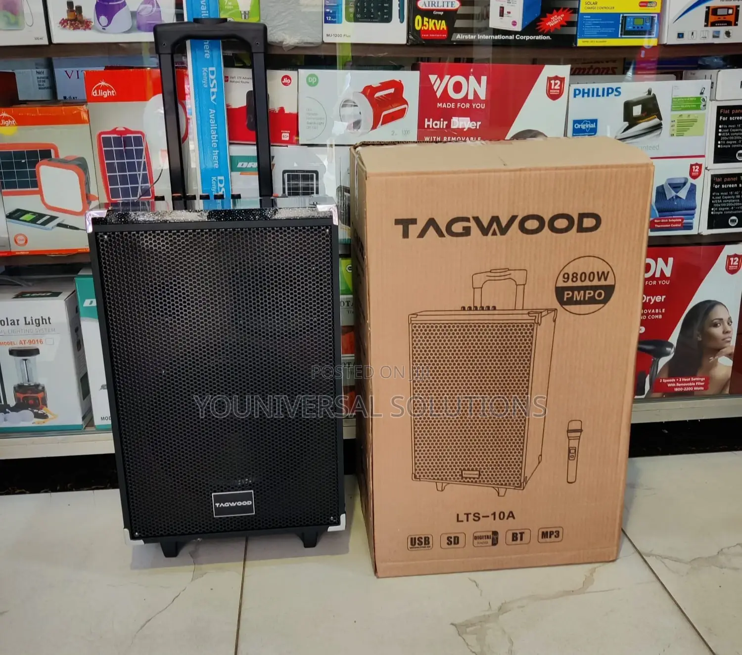 Tag Wood 10" Speaker