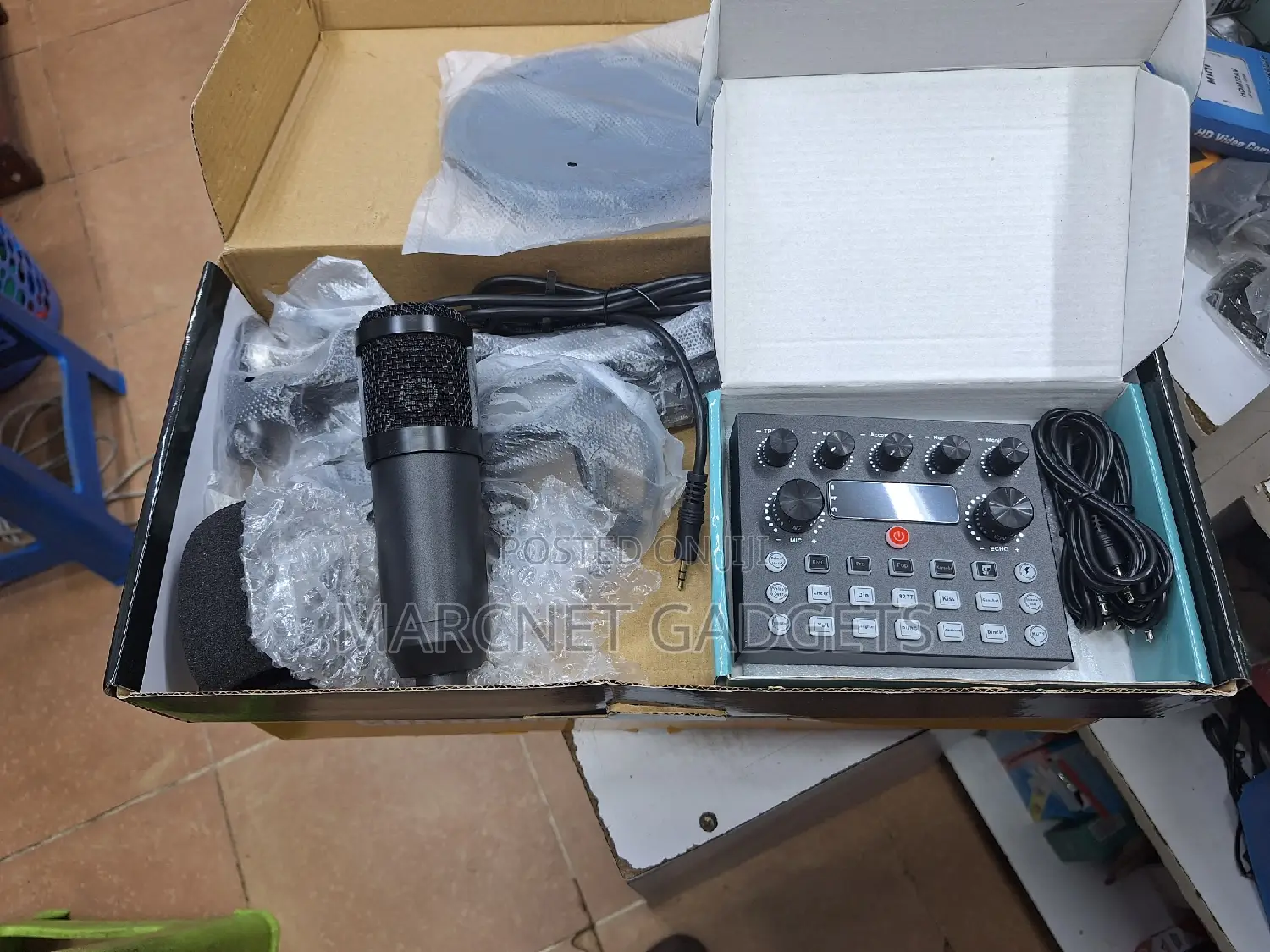 Condenser Podcast Live Karaoke Microphone