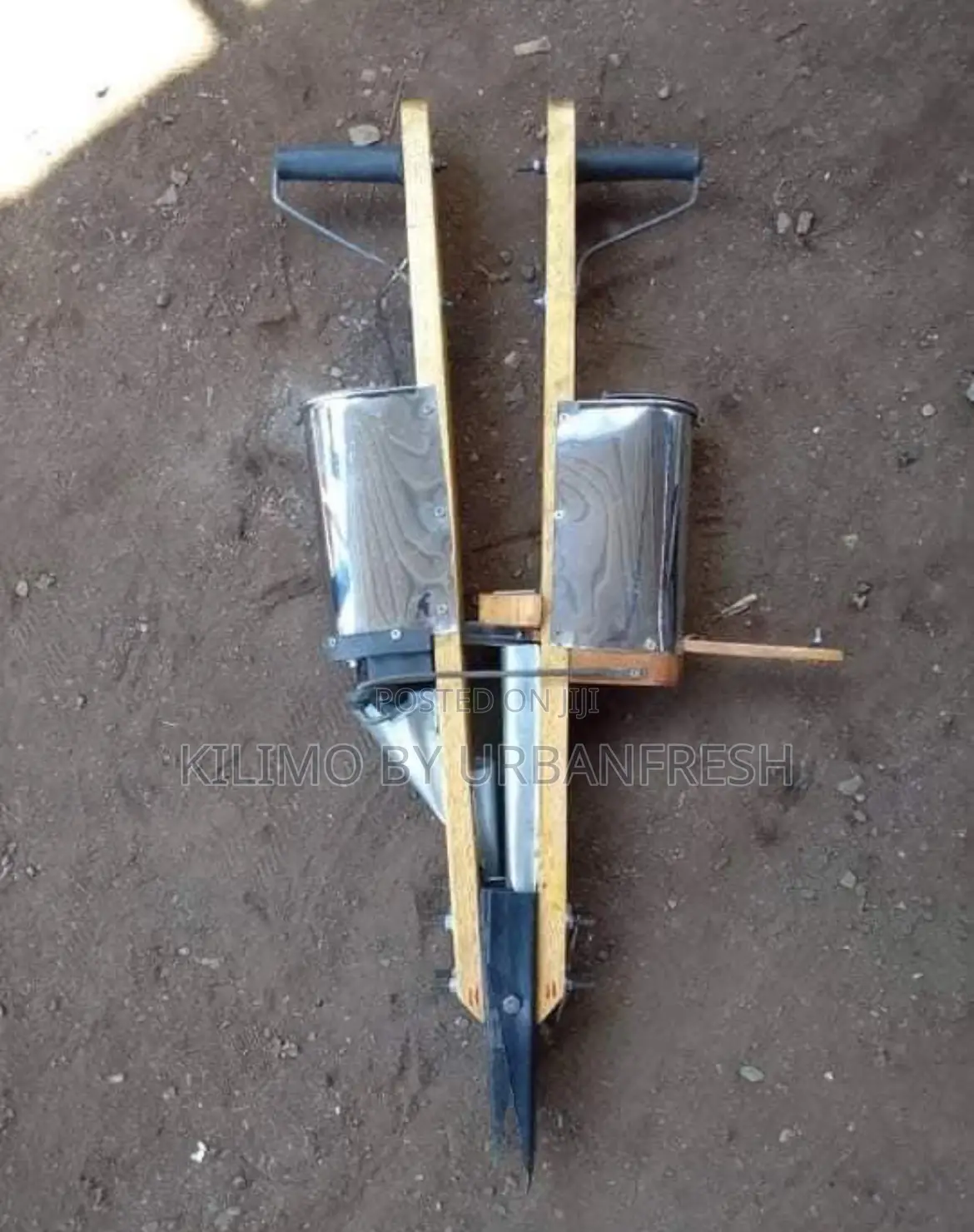 Locally Made Double Jab Planter. Seeds Fertilizer